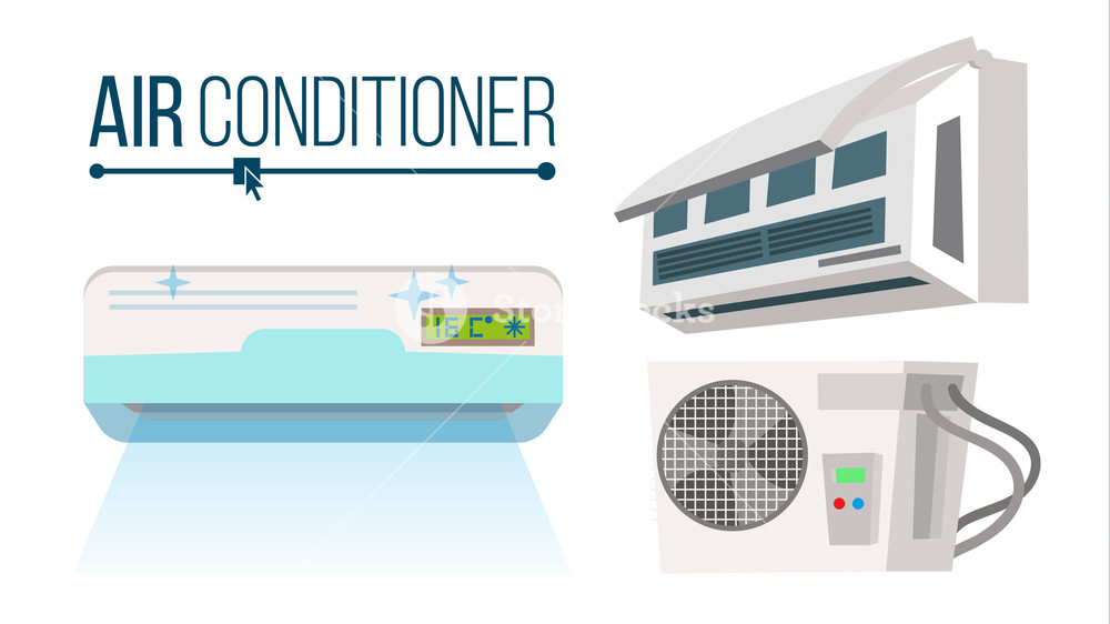 Air Conditioner Vector