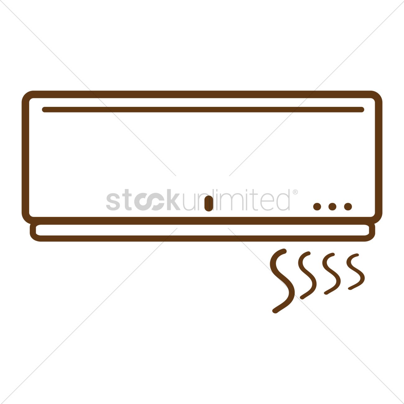 1300x1300 Free Air Conditioner Vector Image