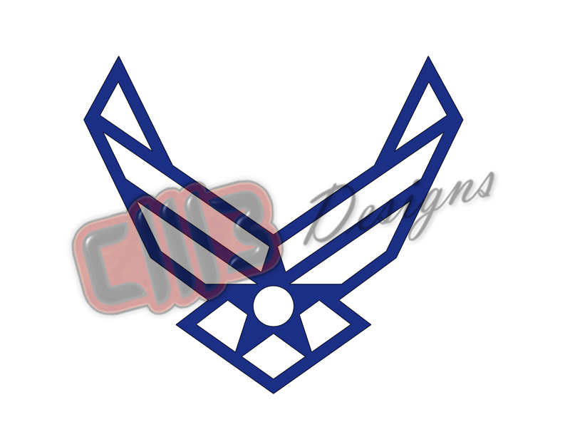 793x606 United States Air Force Logo Dxf