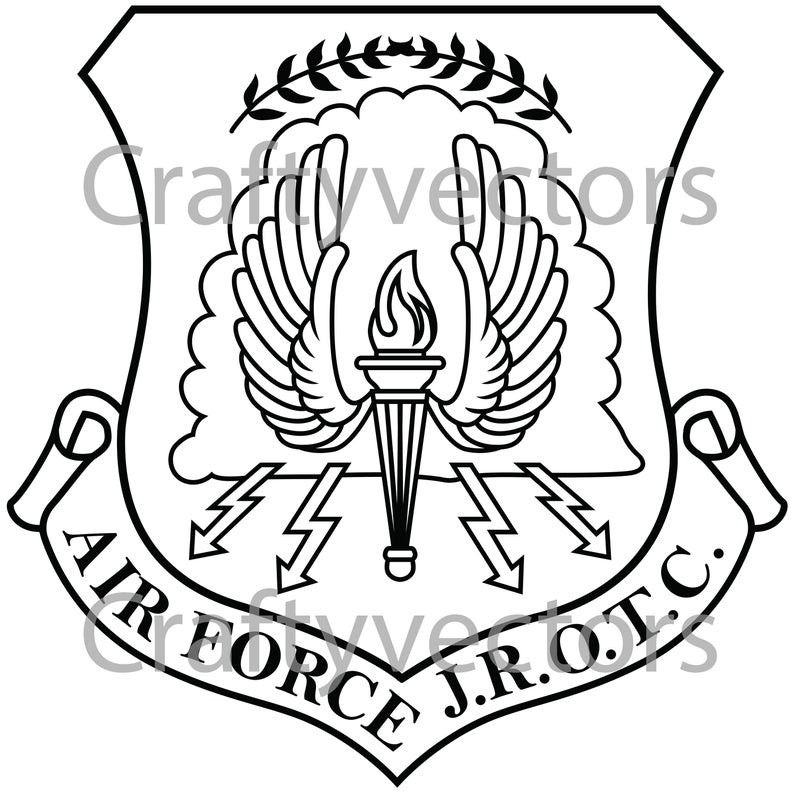 794x794 Air Force Jrotc Vector Etsy
