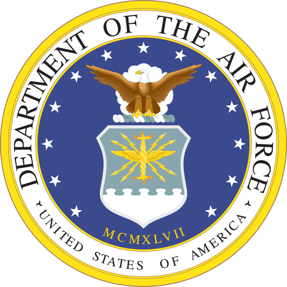 Fileseal Of The U S Department Of The Air Force 1000x1000 Fileseal Of The U S Department Of The Air Force