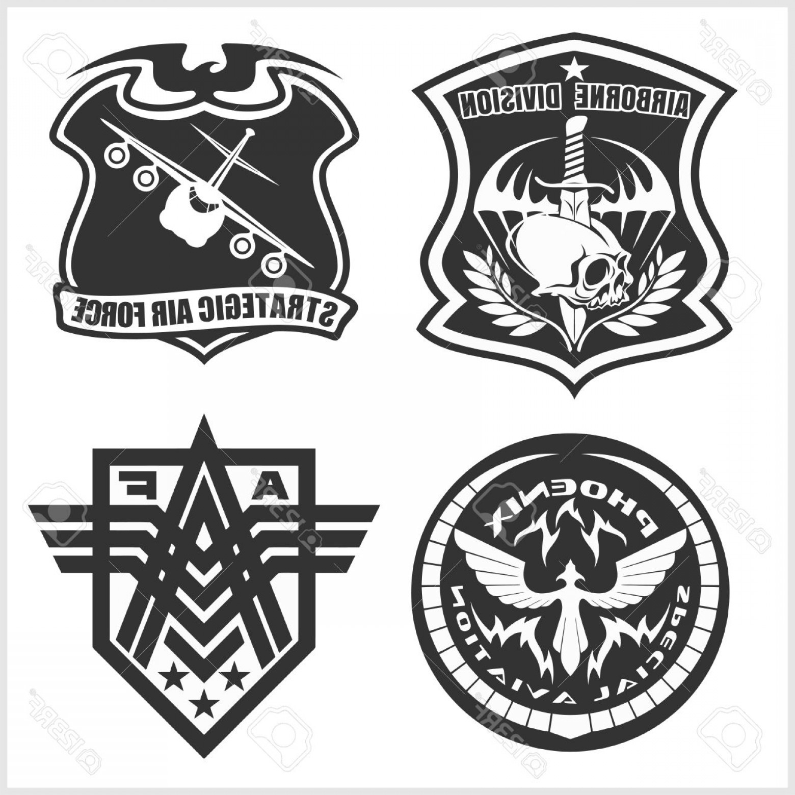 1560x1560 Air Force Logo Vector Hoodamath