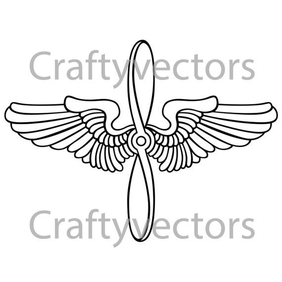 570x570 Prop And Wings Vector Etsy