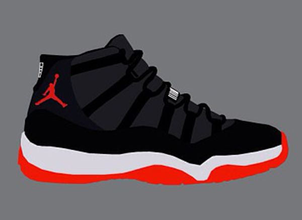 600x438 Illustration Jordan Vector Art In Air Jordans, Jordans
