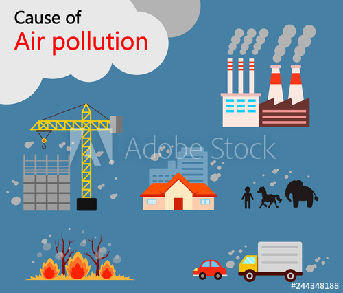 Air Pollution Vector at Vectorified.com | Collection of Air Pollution ...