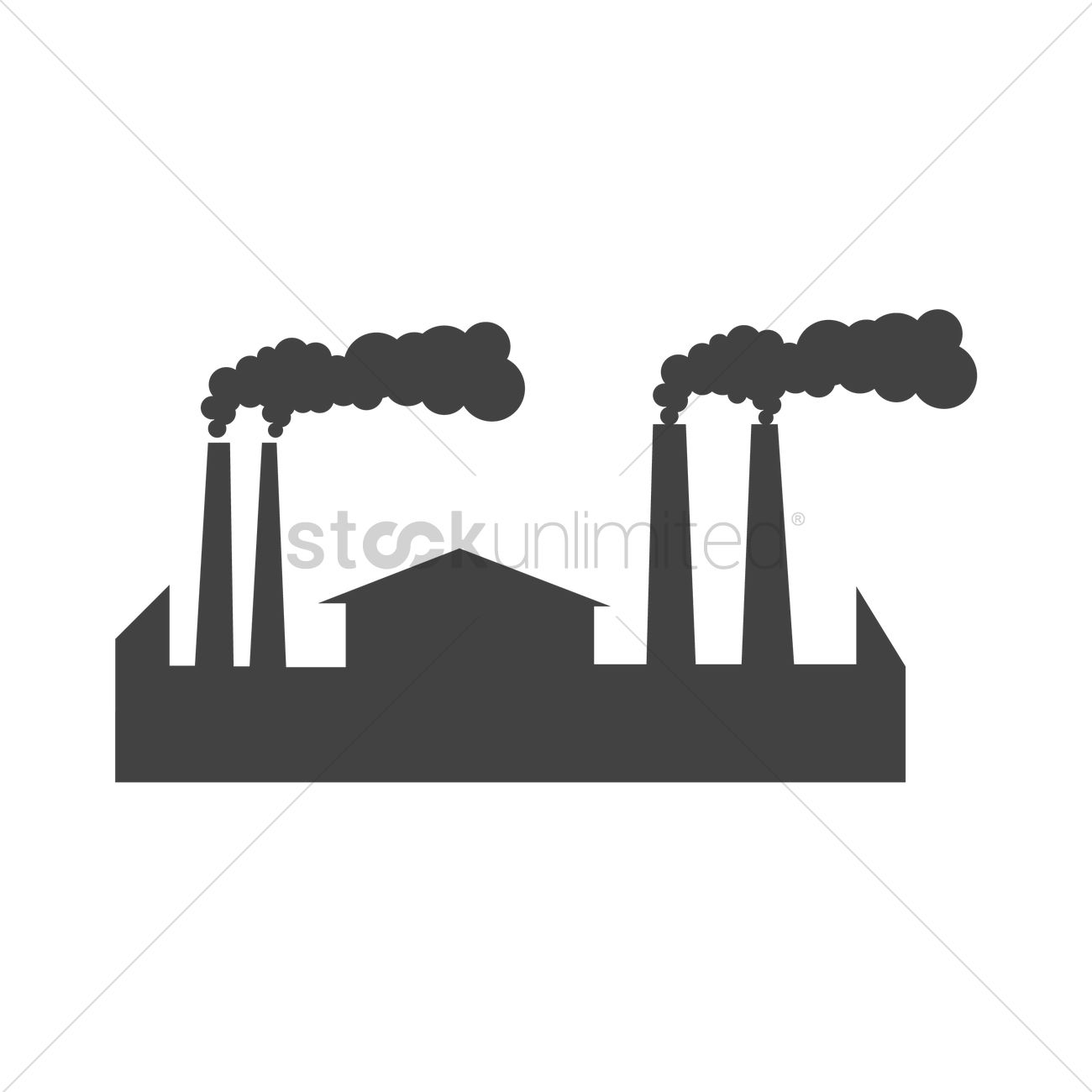 1300x1300 Air Pollution Vector Image