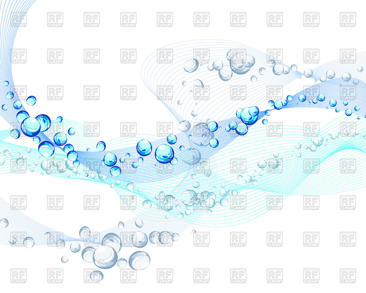1200x960 Abstract Background With Bubbles Of Air Vector Image