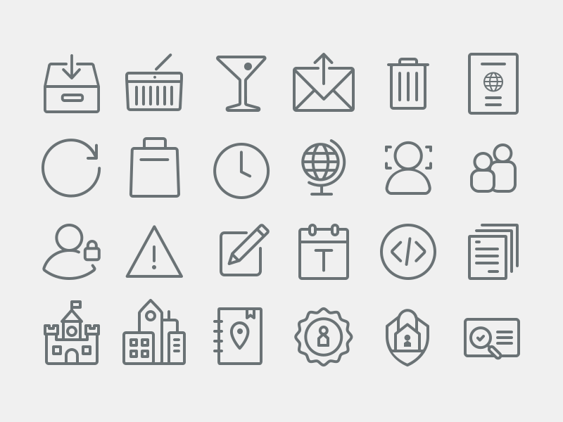 800x600 Airbnb Icons
