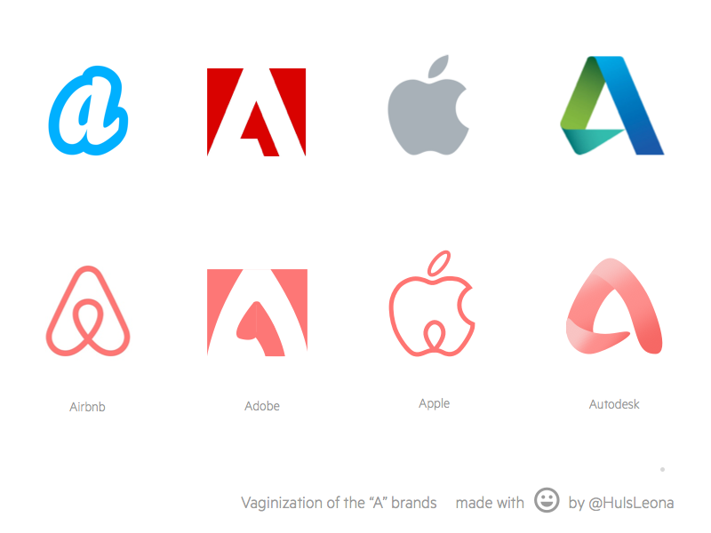 800x600 A Brand Logos Redesigned With Airbnb Style