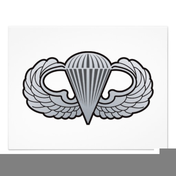 600x600 Airborne Wings Clipart Free Images