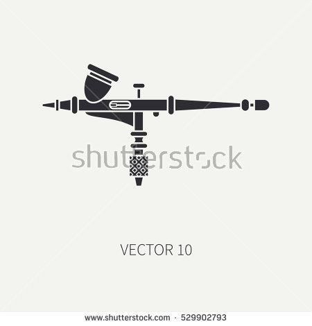 Airbrush Gun Vector