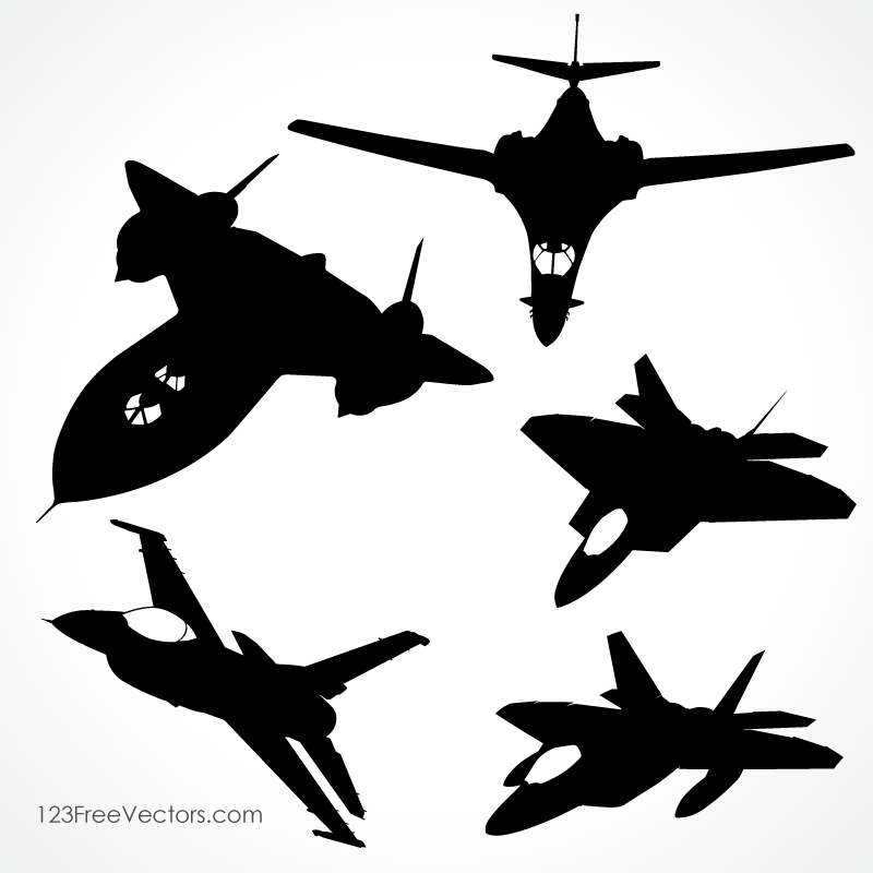 Fighter Aircraft Vector 800x800 Fighter Aircraft Vector