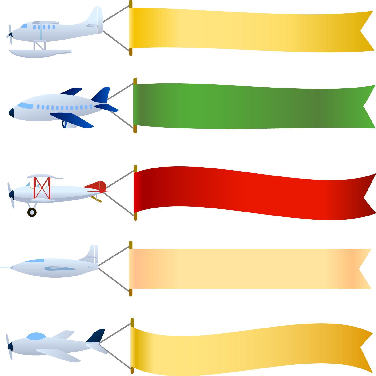 1596x1598 Craft Ideas Banner Vector, Airplane
