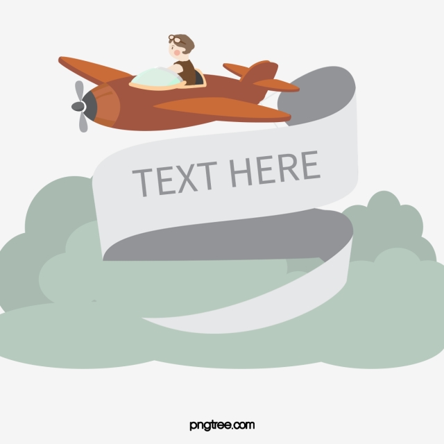 640x640 Airplane Banner Png Images Vector And Free Download