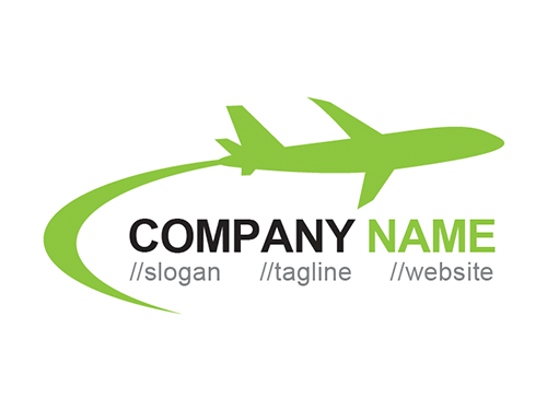 Free Airplane Logo Template Igraphic Logo 500x375 Free Airplane Logo Template Igraphic Logo