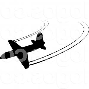 Royalty Free Clip Art Vector Black Silhouetted Airplane 300x300 Royalty Free Clip Art Vector Black Silhouetted Airplane