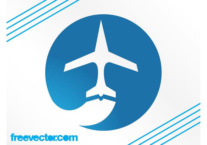 Airplane Logo Free Vector Art 700x490 Airplane Logo Free Vector Art