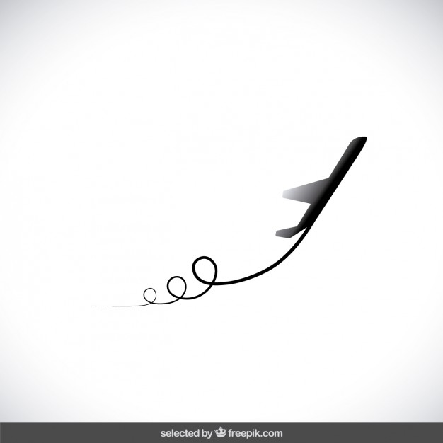 Airplane Silhouette Vector Free Download 626x626 Airplane Silhouette Vector Free Download