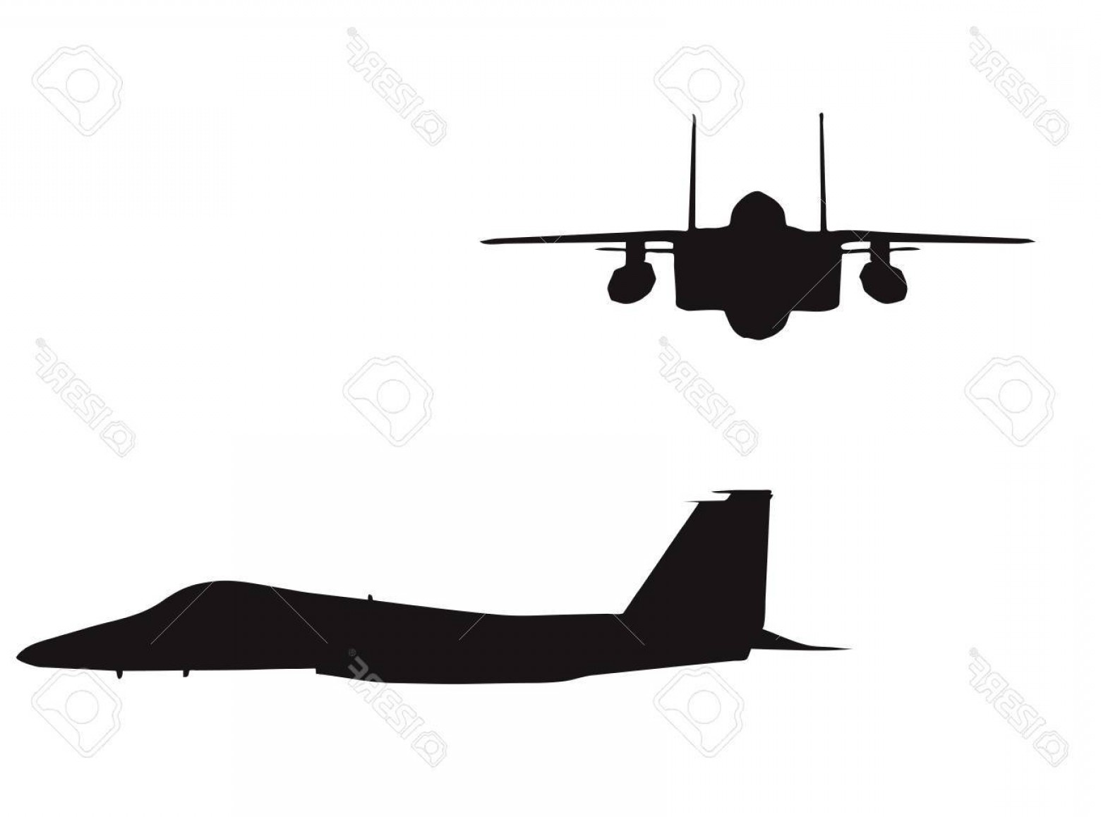 Photostock Vector Vector Illustration Of Bomber Plane 1560x1158 Photostock Vector Vector Illustration Of Bomber Plane