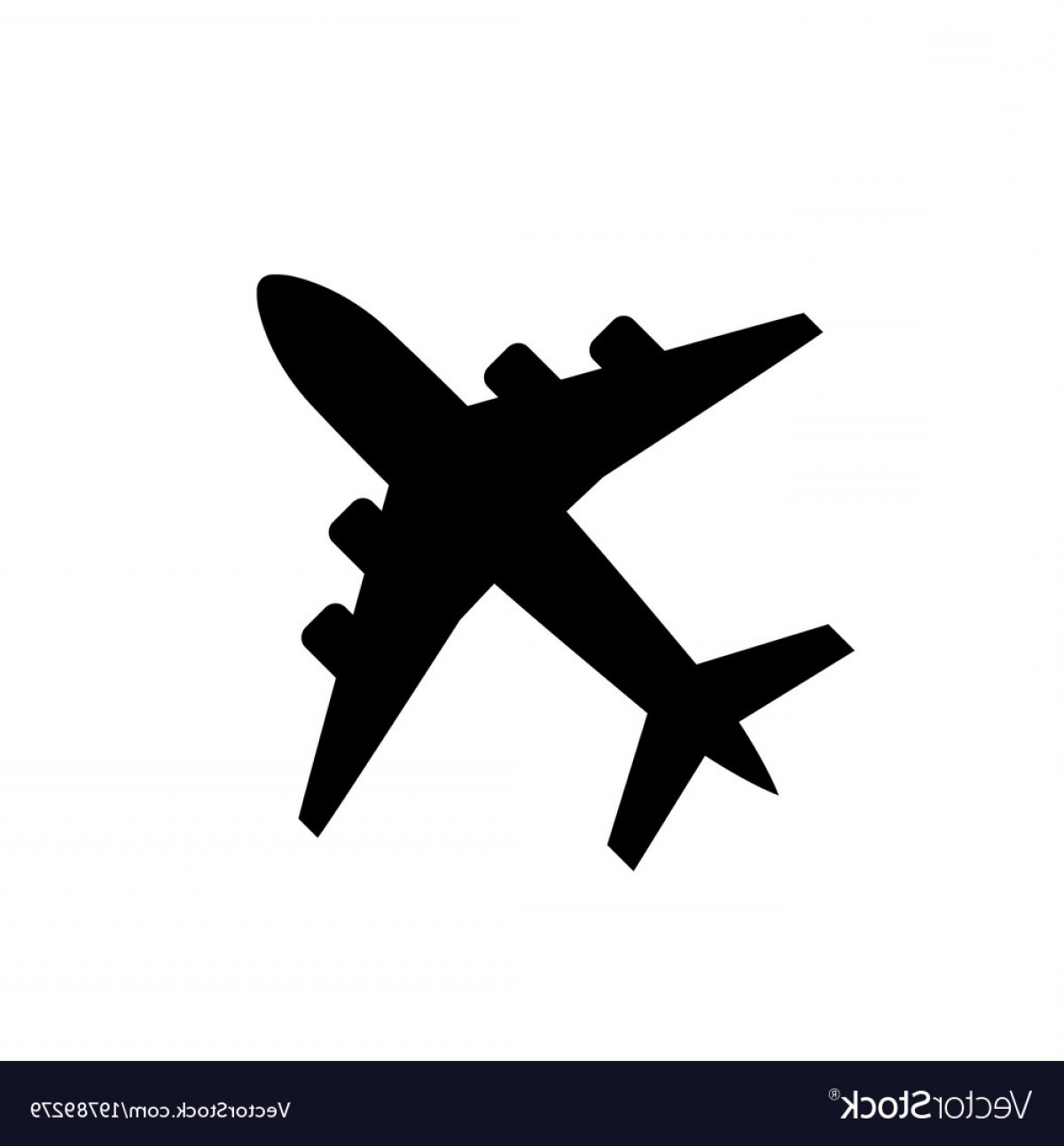 1200x1293 Plane Icon Airplane Symbol In Flat Style Vector Soidergi
