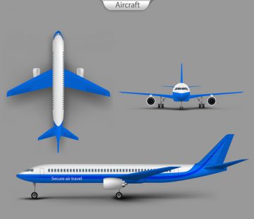 Airplane Vector Png, Vector, And Clipart With Transparent 360x310 Airplane Vector Png, Vector, And Clipart With Transparent
