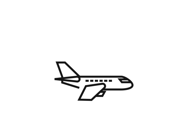 Airplane Vector Icon