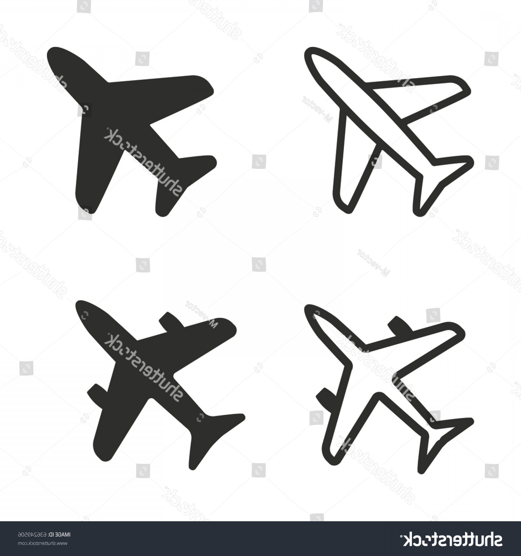 Airplane Vector Icons Set Illustration Isolated Wallkeeper 1800x1920 Airplane Vector Icons Set Illustration Isolated Wallkeeper