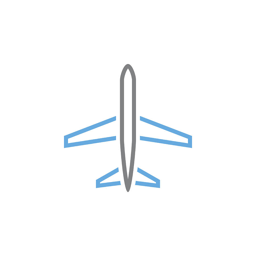 Plane Line Icon, Outline Aircraft Vector Icon, Linear Airplane 900x900 Plane Line Icon, Outline Aircraft Vector Icon, Linear Airplane