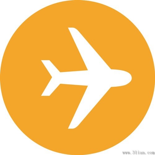 Vector Airplane Icon Vector Free Vector In Adobe Illustrator 500x500 Vector Airplane Icon Vector Free Vector In Adobe Illustrator