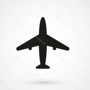Airplane Icon Black On White Background Vector Catchsplace 300x300 Airplane Icon Black On White Background Vector Catchsplace