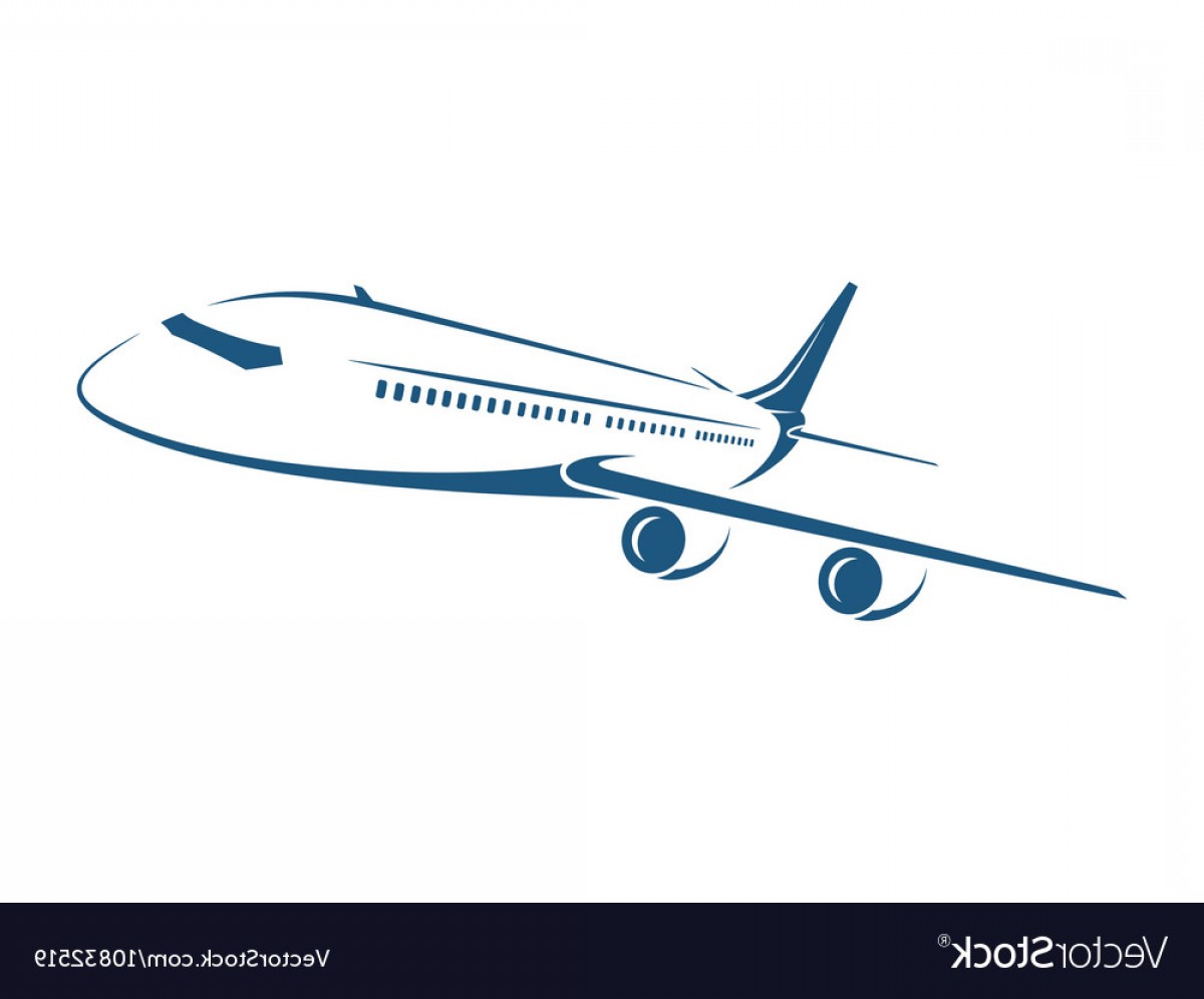 Пассажирский самолет логотип