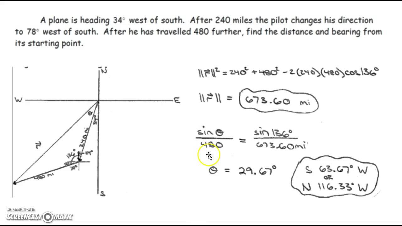 1280x720 Vector Word Problems