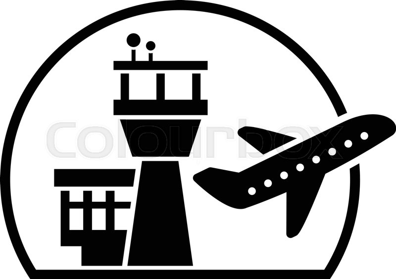 Airport Vector Icon Stock Vector Colourbox 800x564 Airport Vector Icon Stock Vector Colourbox