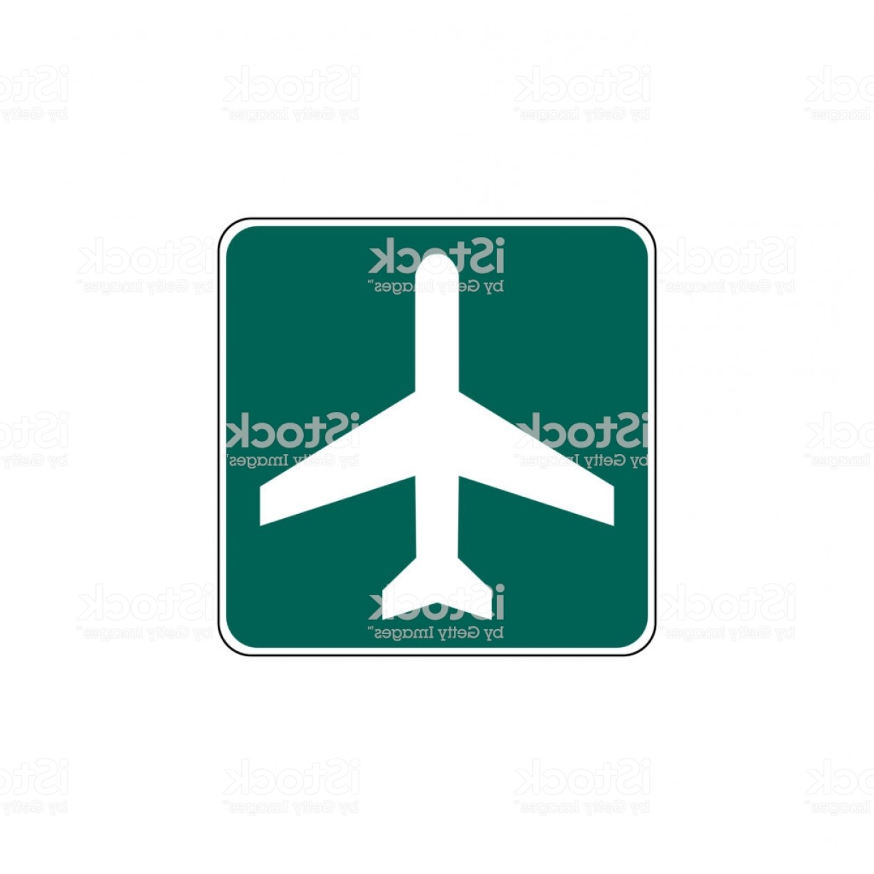 1228x1228 Usa Traffic Road Signs General Information Sign For An Airport