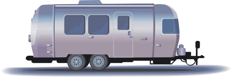 800x268 Airstream Trailer Clip Art