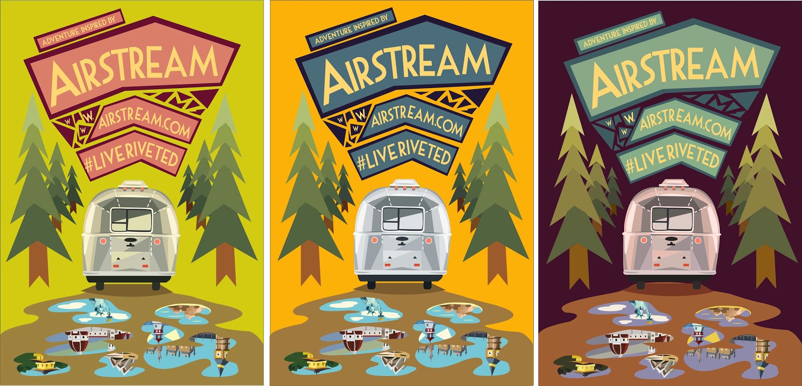 1600x771 Kirsten's Illustrations Airstream Travel Poster