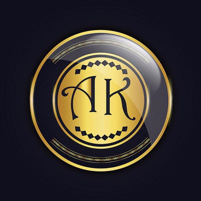 Ak Royal Vector Amazing Alphabet Logo Designs Template For Free 640x640 Ak Royal Vector Amazing Alphabet Logo Designs Template For Free