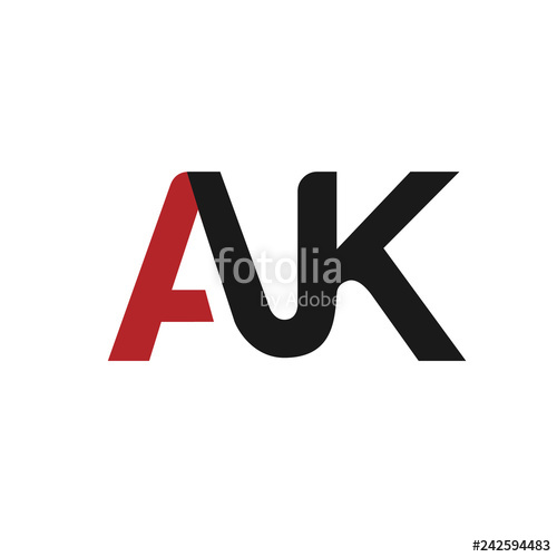 Creative Strong Initial Letter A And K Logo Vector Concept Stock 500x500 Creative Strong Initial Letter A And K Logo Vector Concept Stock