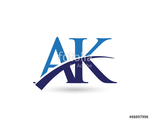 Ak Logo Letter Swoosh Stock Image And Royalty Free Vector 500x400 Ak Logo Letter Swoosh Stock Image And Royalty Free Vector