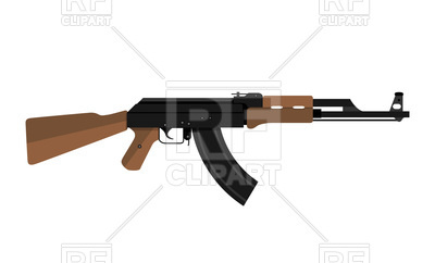 Ak Kalashnikov Assault Rifle Vector Image Of Objects Czaroot 400x242 Ak Kalashnikov Assault Rifle Vector Image Of Objects Czaroot