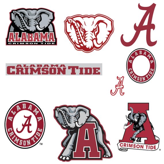 Alabama Crimson Tide Logo Vector at Vectorified.com | Collection of ...