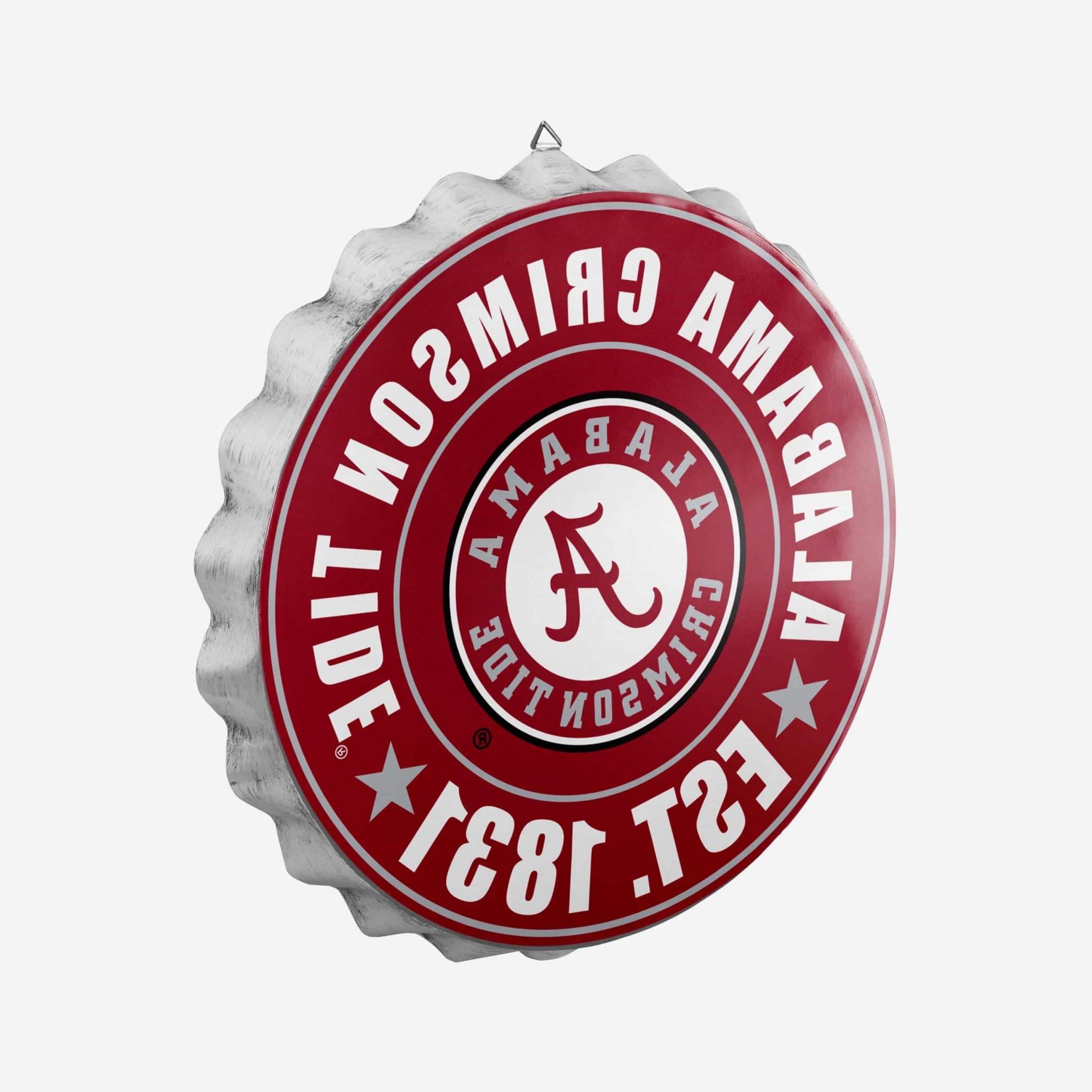 2457x2457 Alabama Crimson Tide Bottle Cap Wall Sign Soidergi