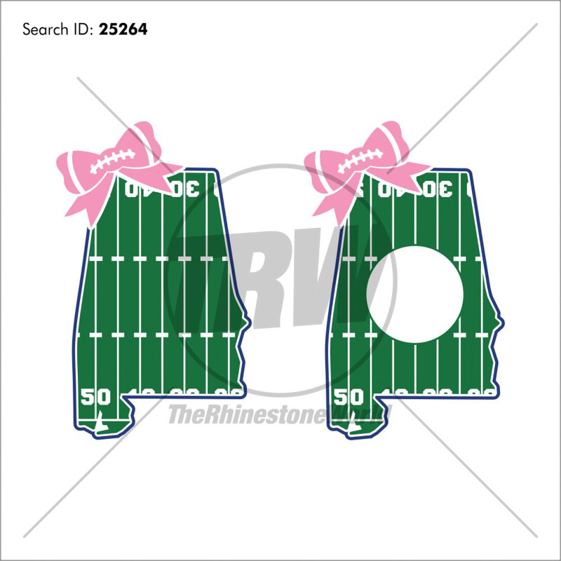 800x800 Alabama Football State Vector