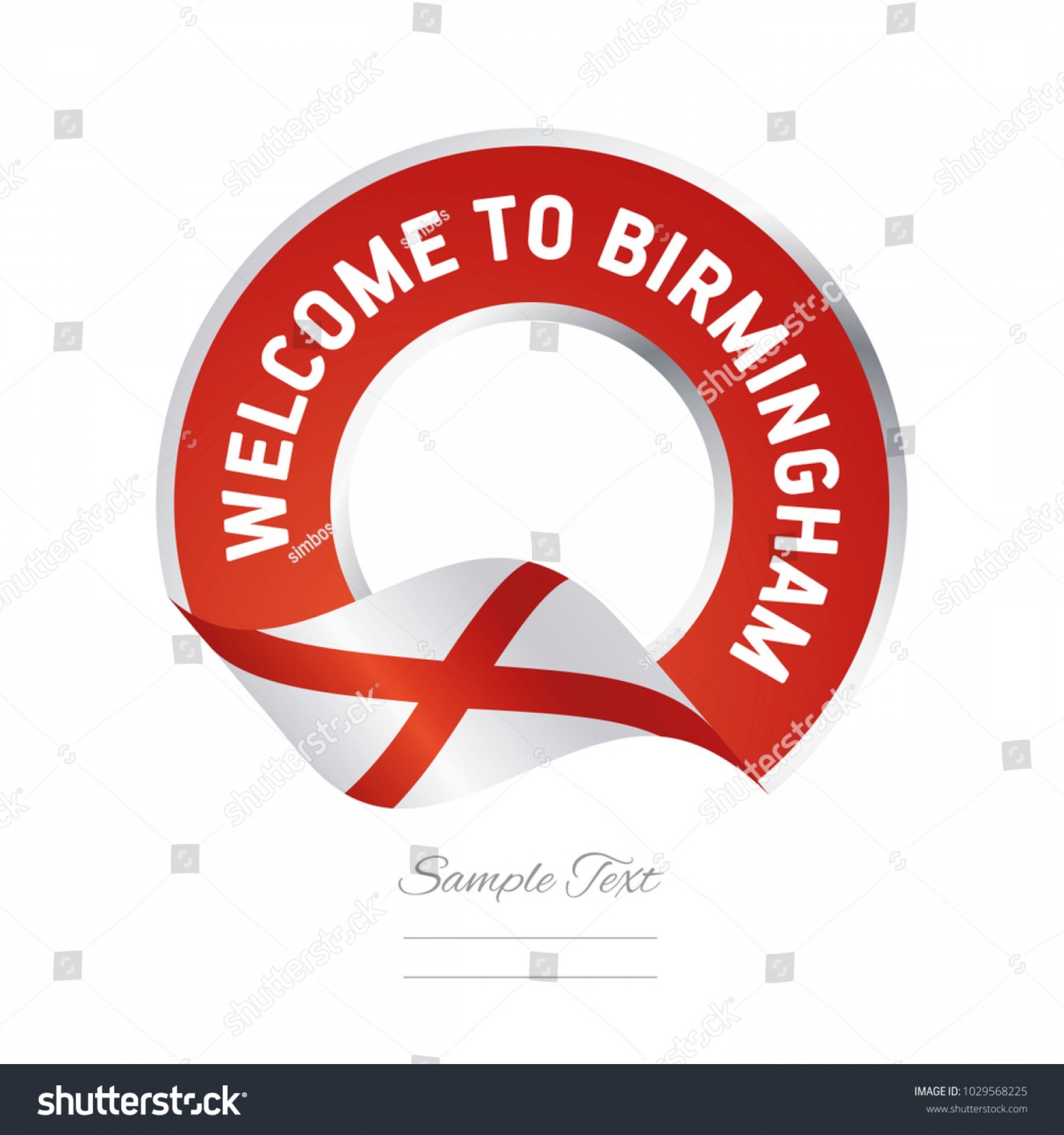 2160x2304 Welcome Birmingham Alabama Flag Ribbon Travel Newwaysys