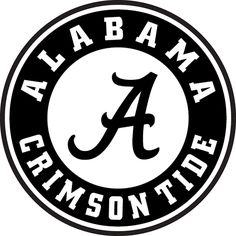 236x236 Alabama Logo Stencil Group With Items
