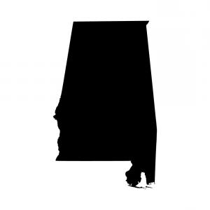 300x300 Map Of The Us State Alabama Vector Soidergi