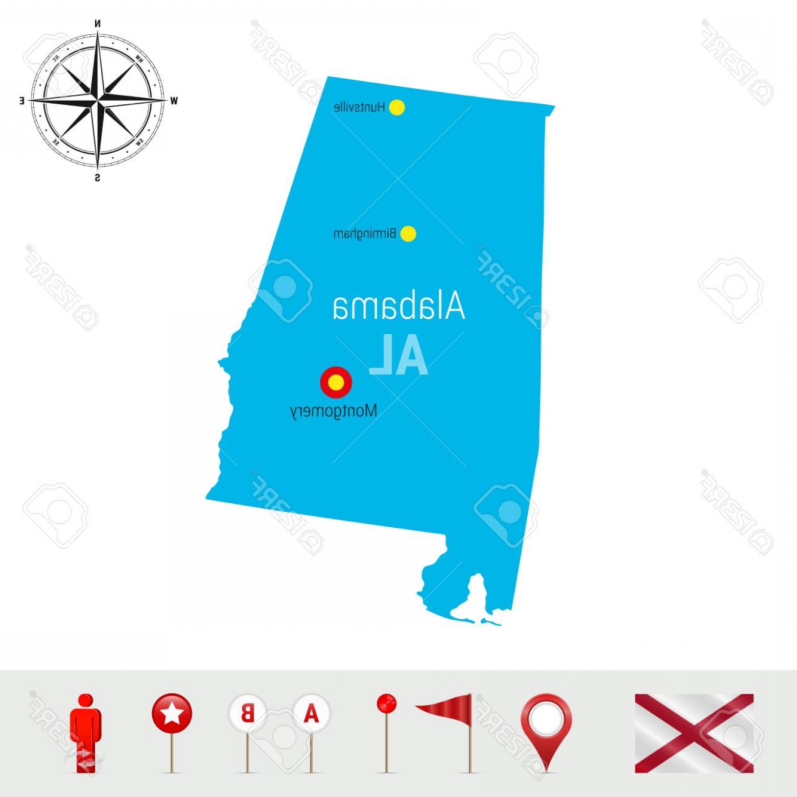 1560x1560 Alabama State Vector Geekchicpro