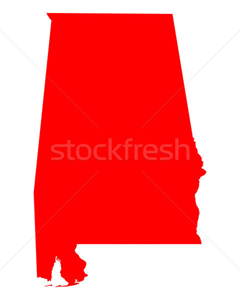 480x600 Map Of Alabama Vector Illustration Robert Biedermann