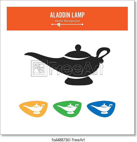 Free Art Print Of Aladdin Lamp Vector Simple Black Silhouette 561x581 Free Art Print Of Aladdin Lamp Vector Simple Black Silhouette