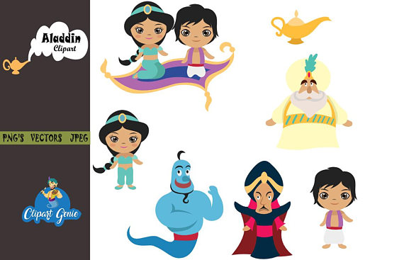 570x367 Aladdin Clipart, Aladdin Lamp Clipart, Aladdin L Jasmine